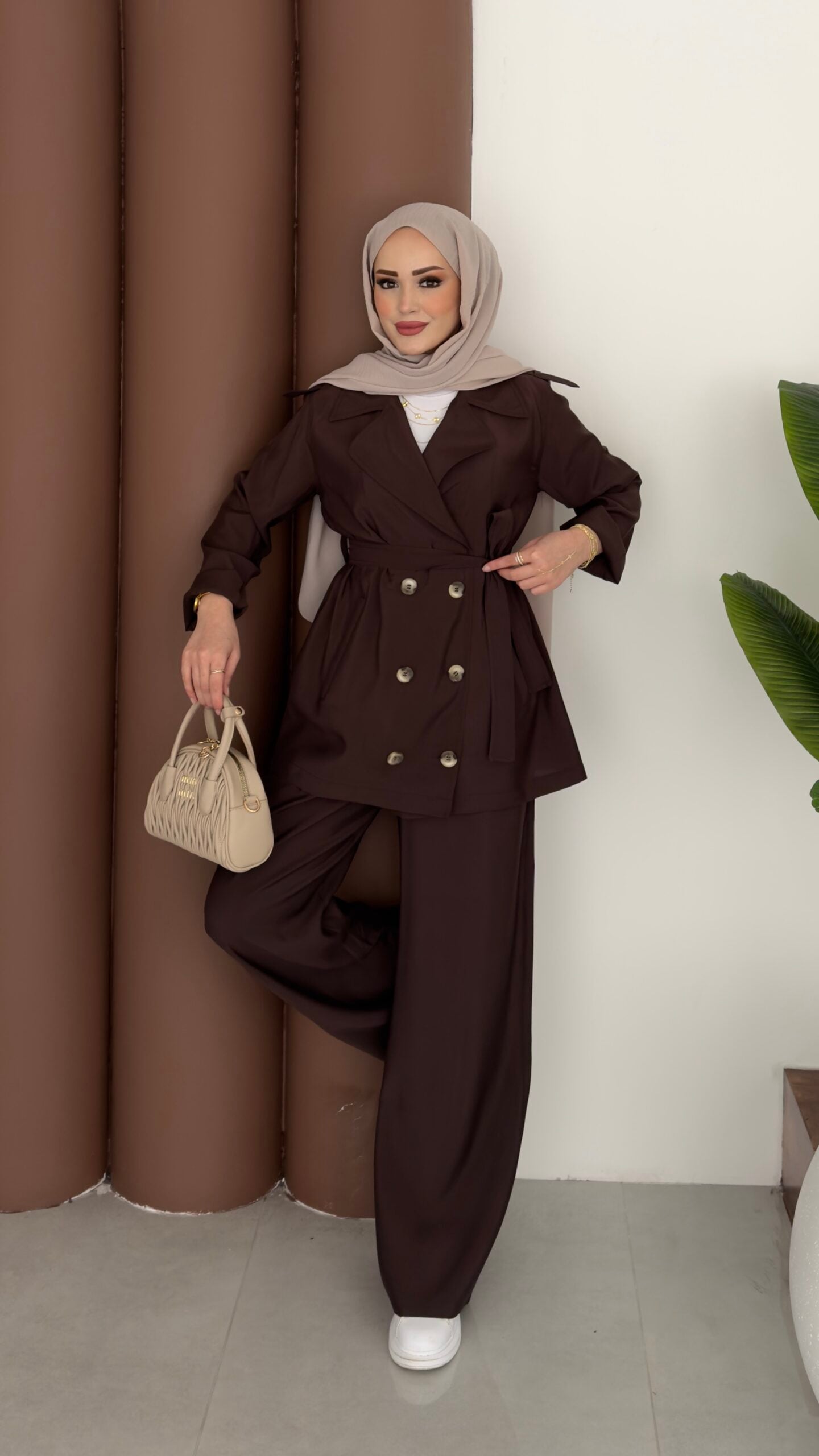 Fresh Modal Trenç İkili Takım |  