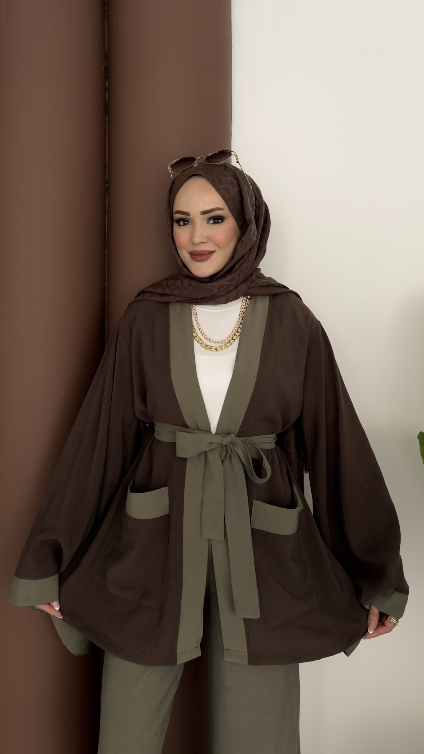 Cosmos Tensel Garnili Kimono İkili Takım |  