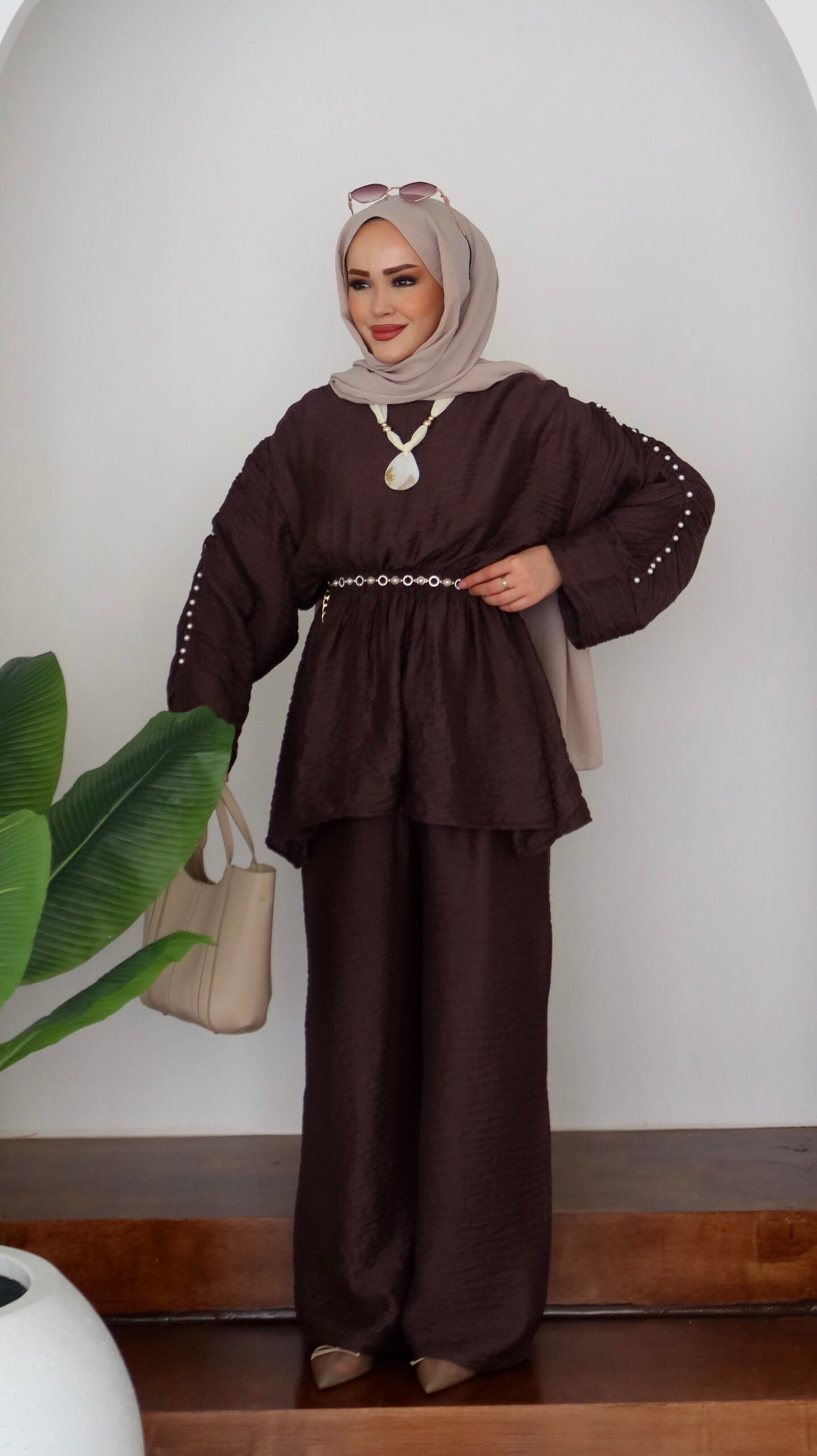 Charm İnci Tensel İkili Takım |  