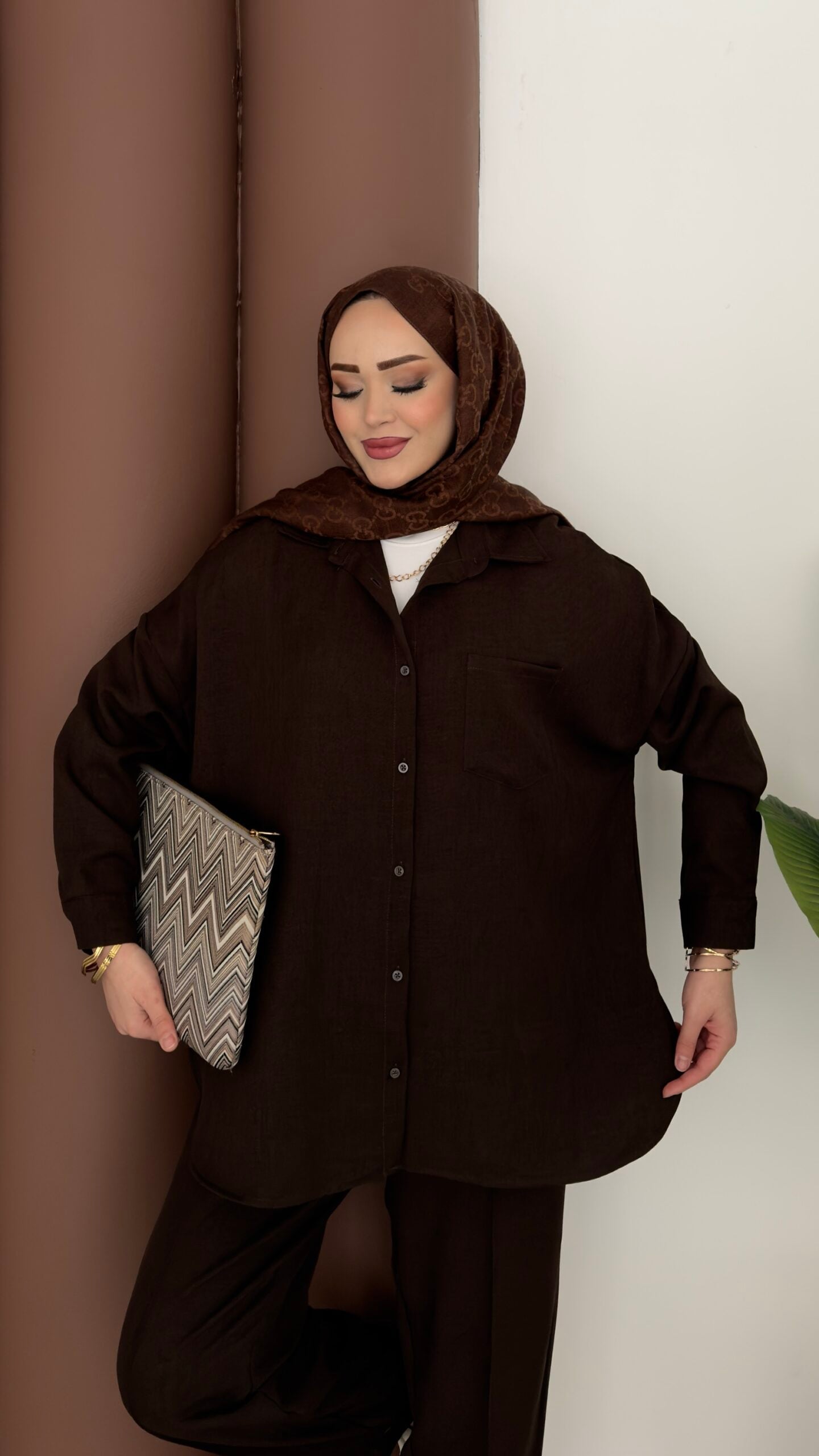 Baggy Keten İkili Takım |  