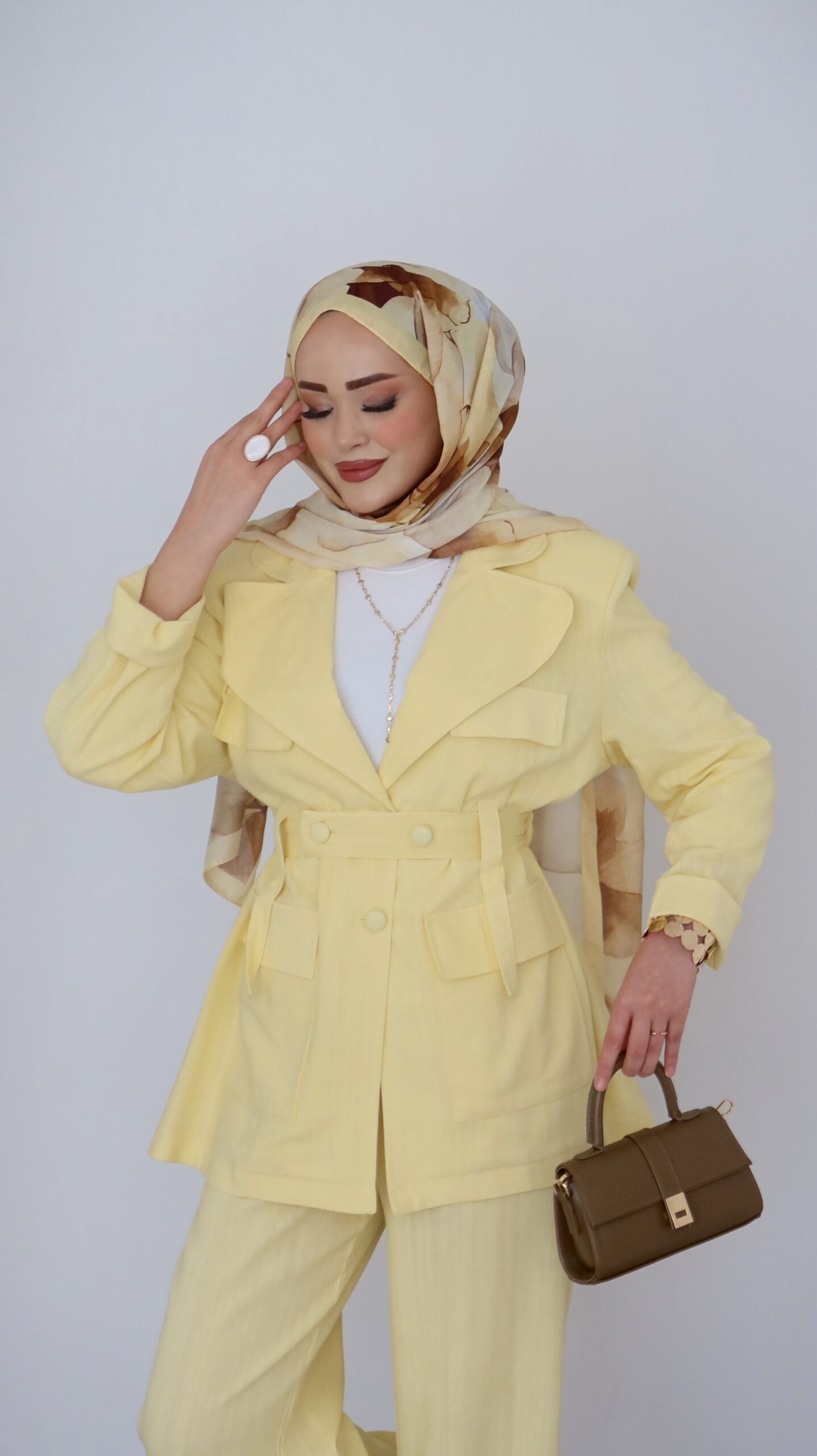 Linen Premium Keten İkili Takım |  