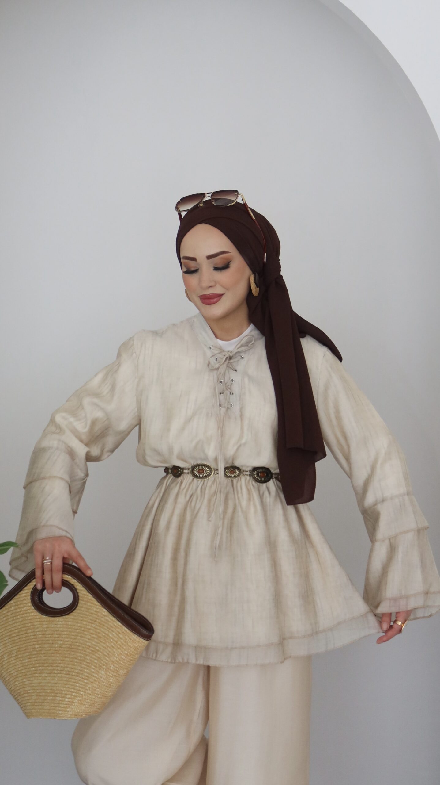 Hawai Desenli Vual İkili Takım |  