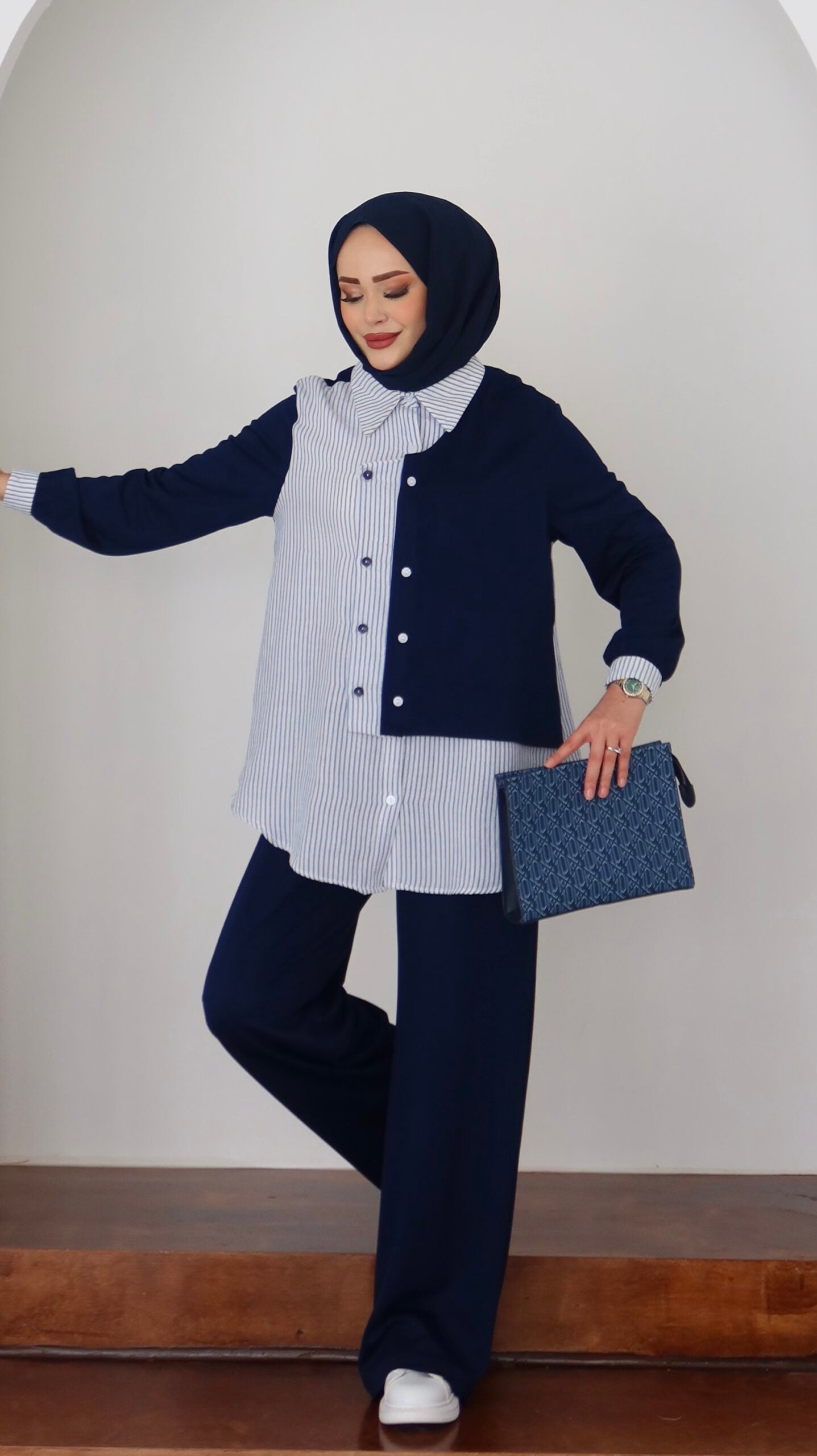 Garny Shirt Twist Muadil İkili Takım |  