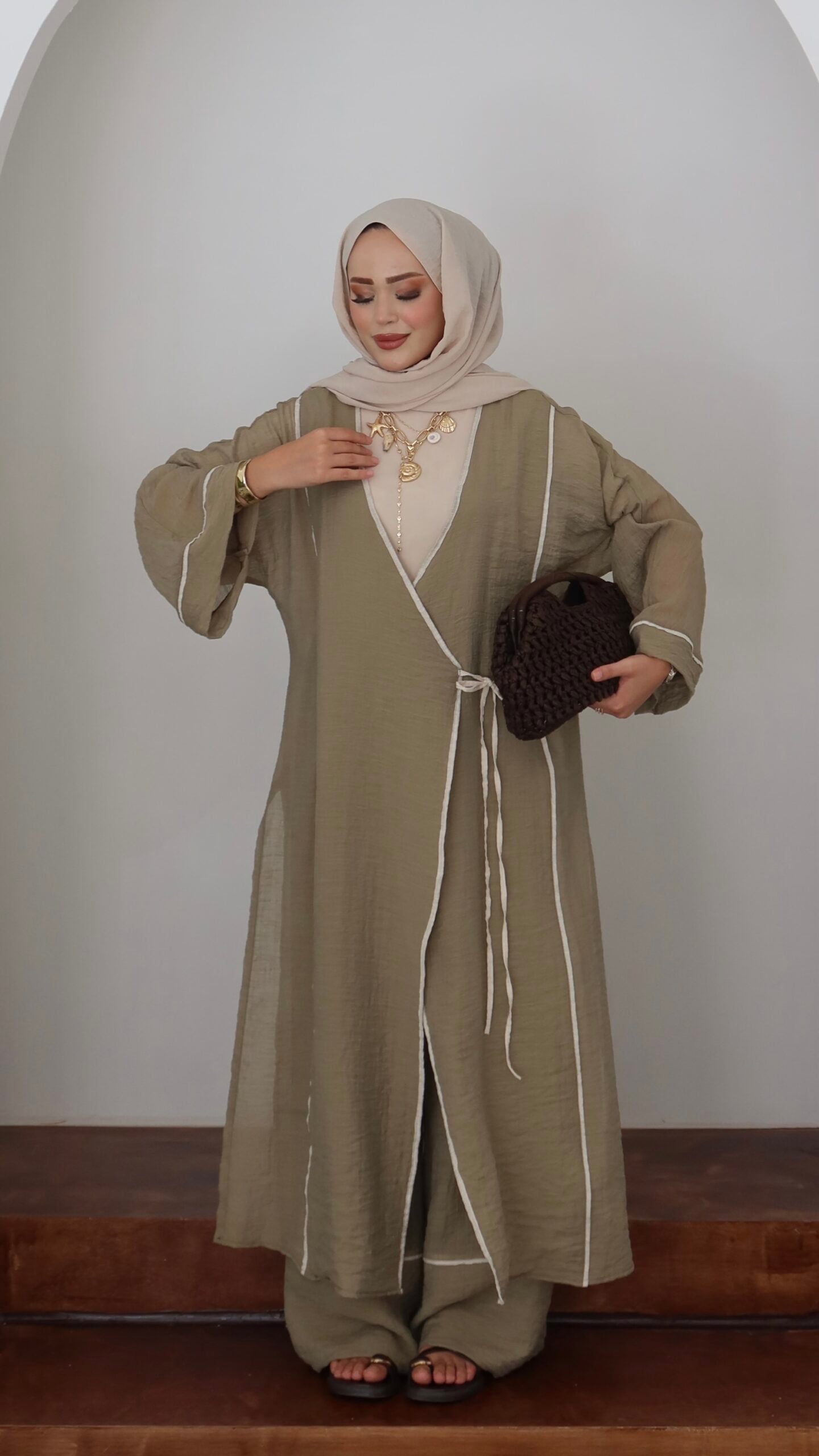 Beach Kimono İkili Takım |  