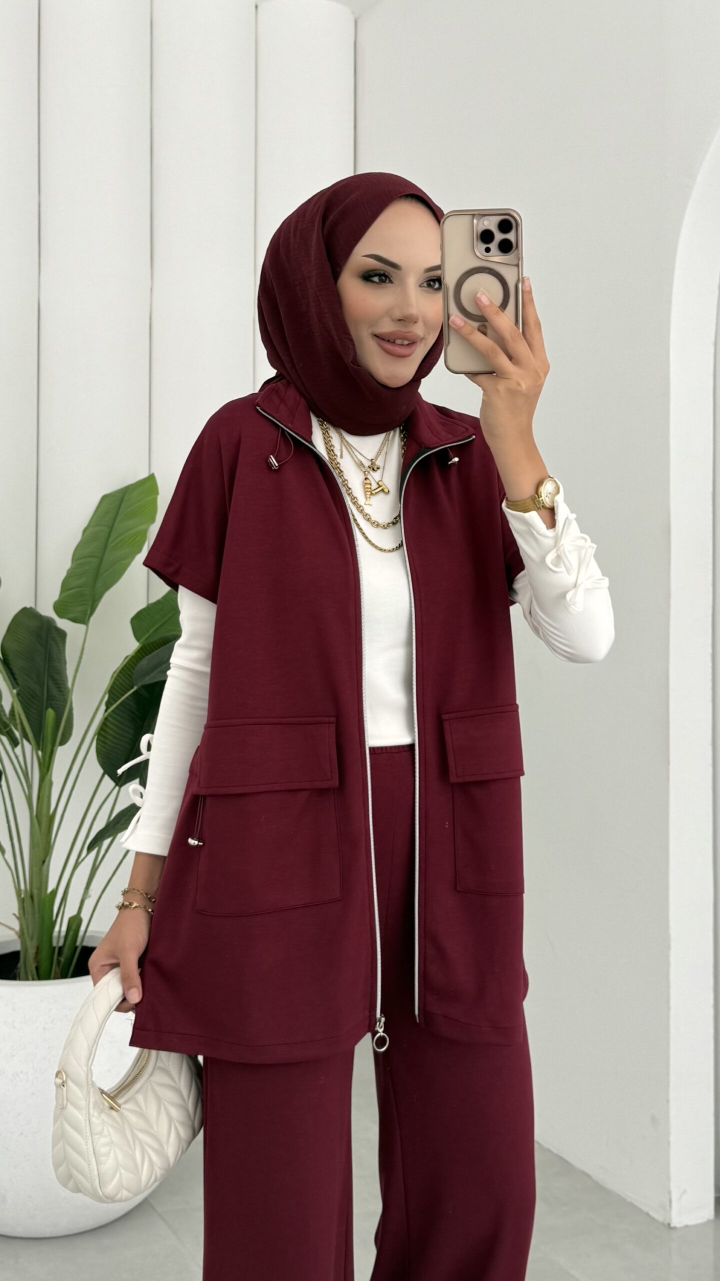 Oysh Muadil Yelekli İkili takım |  