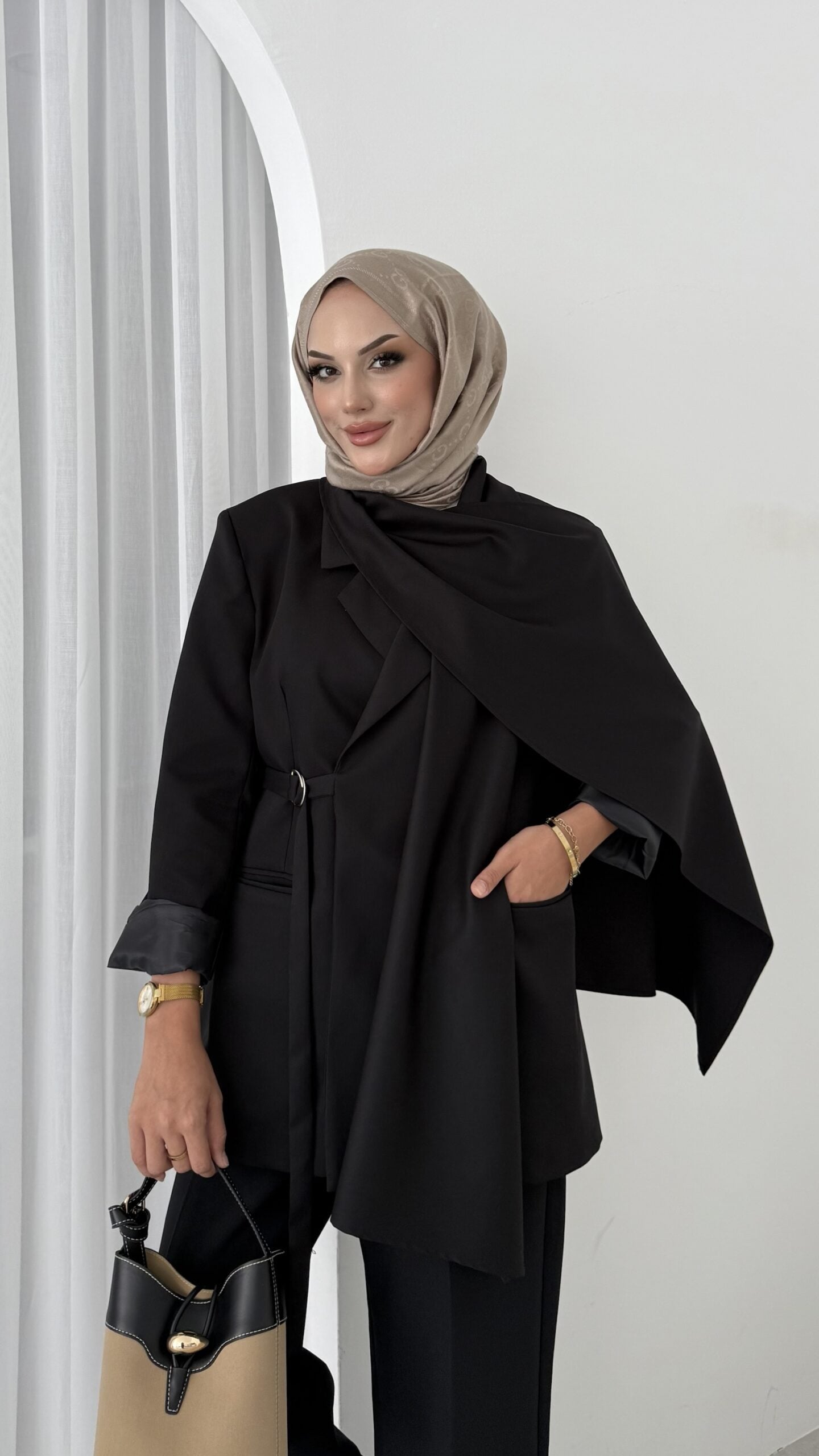 Pinterest Premium Atkılı Blazer Ceket |  