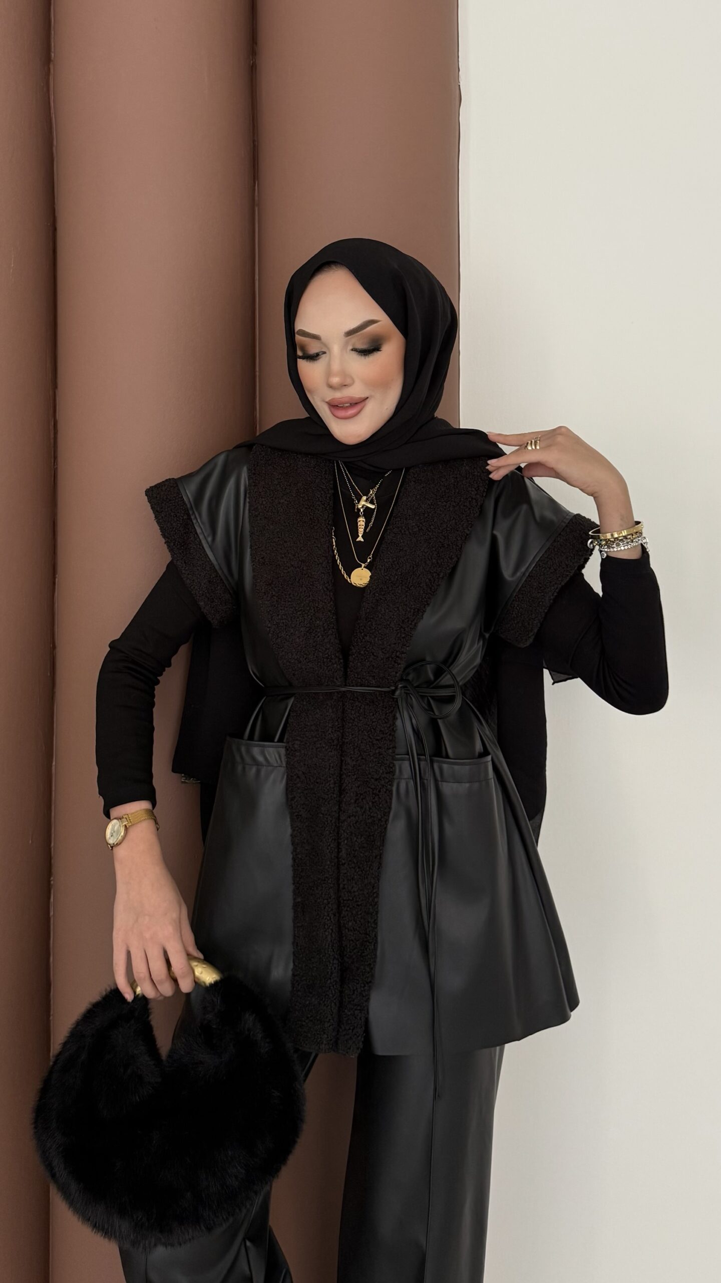 Harmony Premium Peluş Deri İkili Takım |  