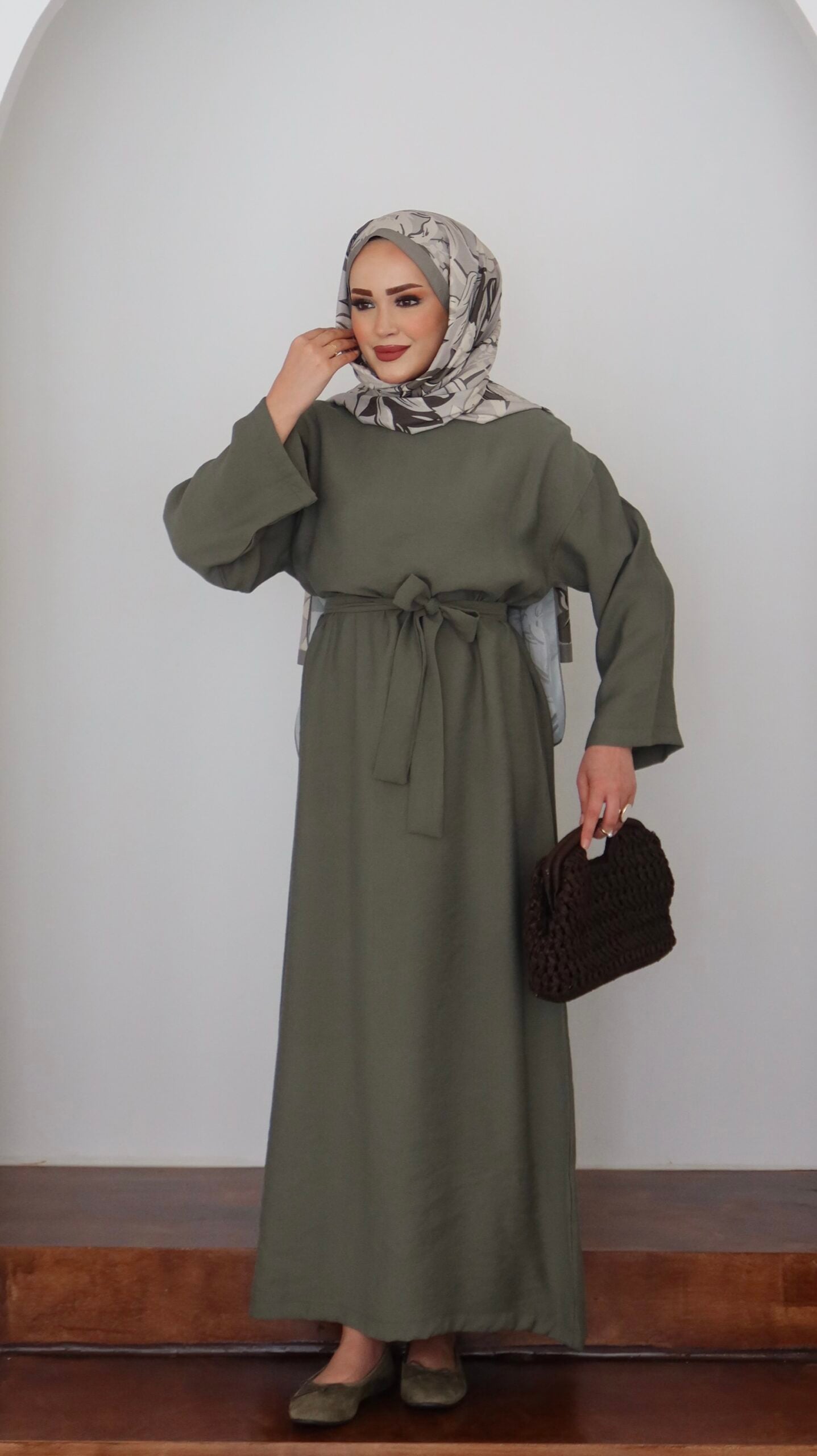Marakeş Kuşaklı Elbise |  