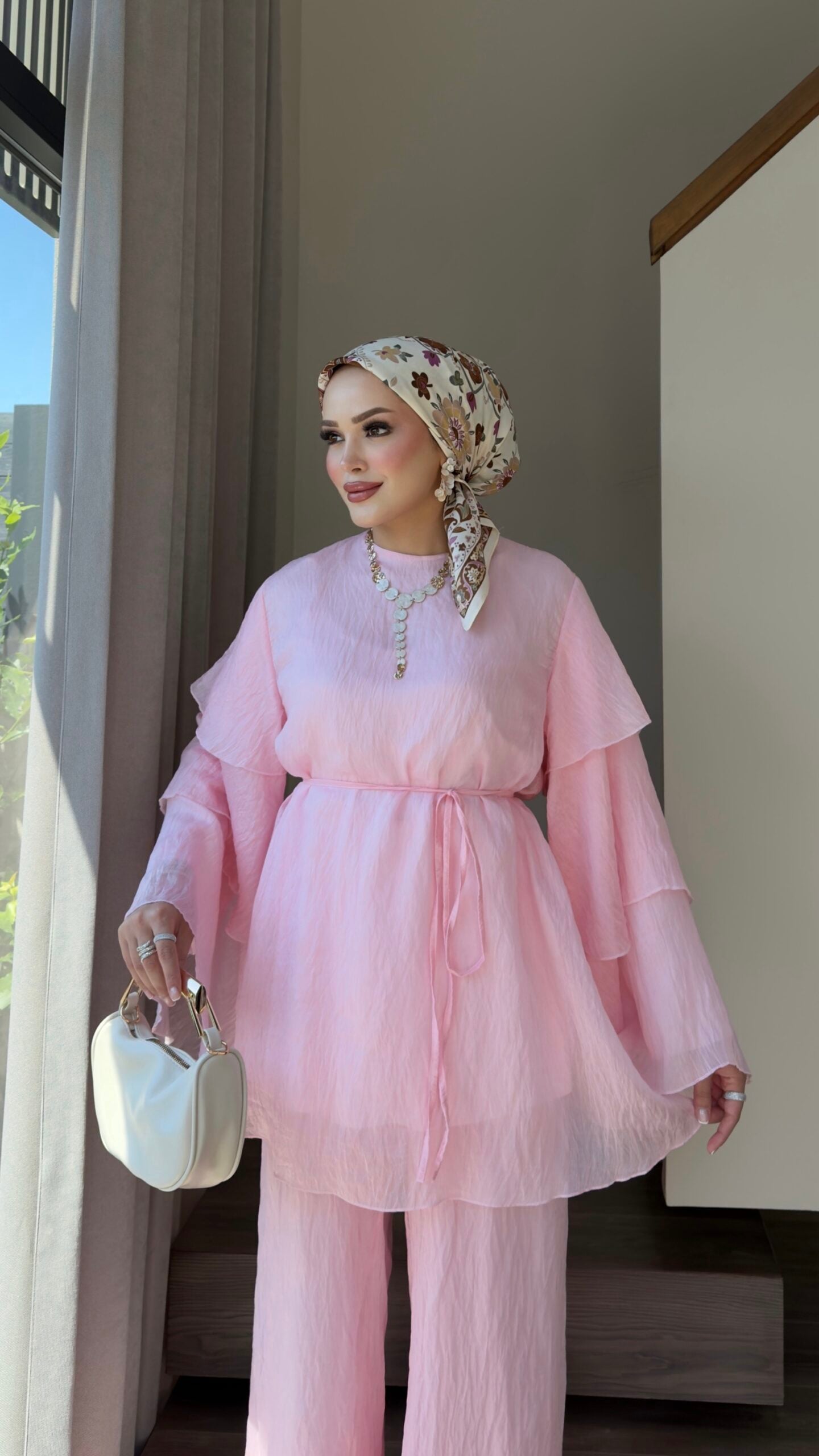 Blush Aura Volanlı İkili Takım |  