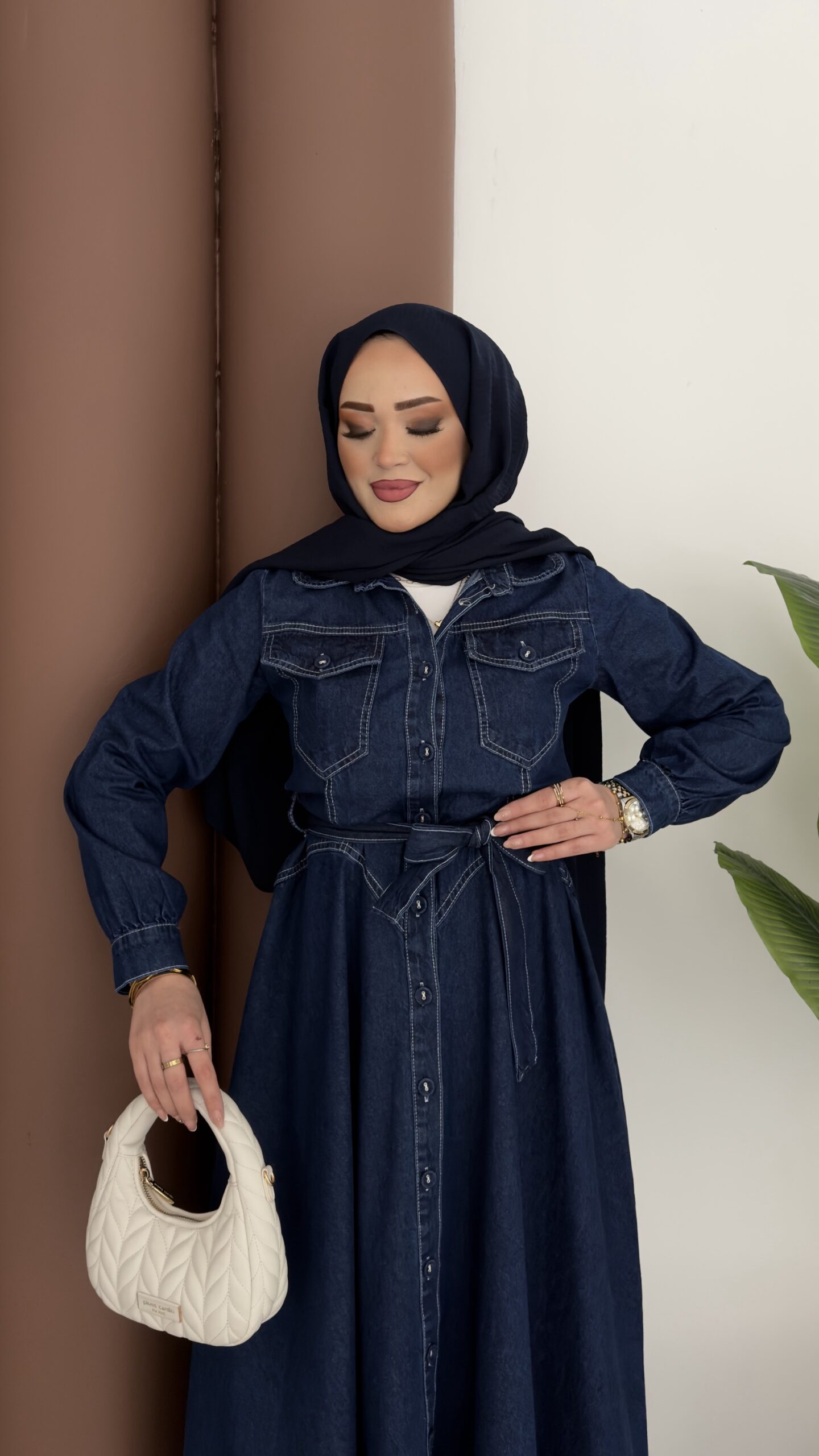 Heidi Denim Elbise |  