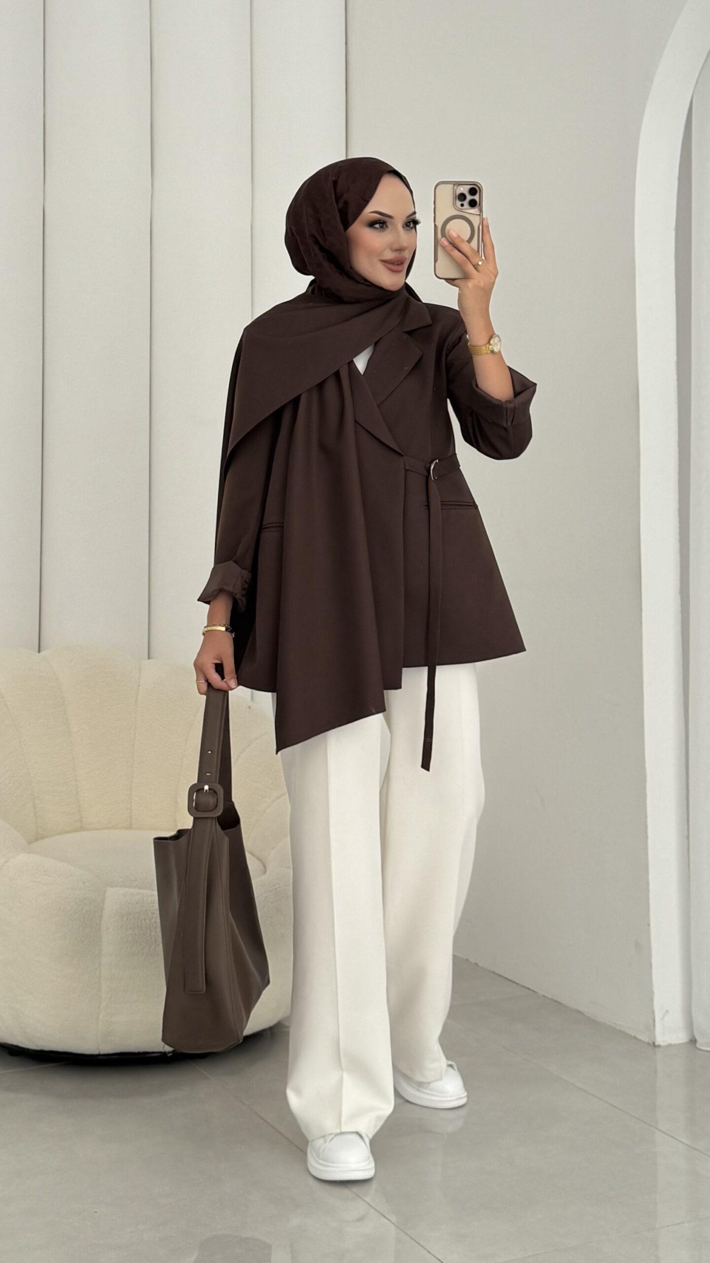 Pinterest Premium Atkılı Blazer Ceket |  