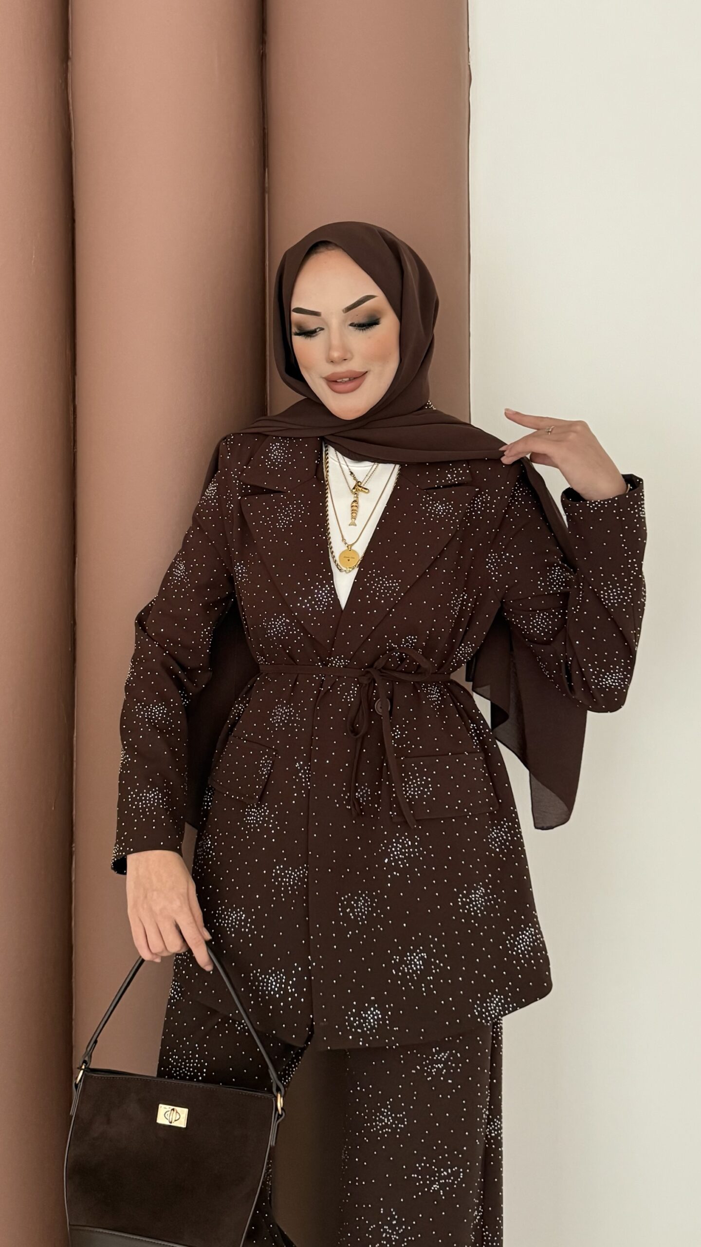 Chanell Business Taşlı İkili Takım |  