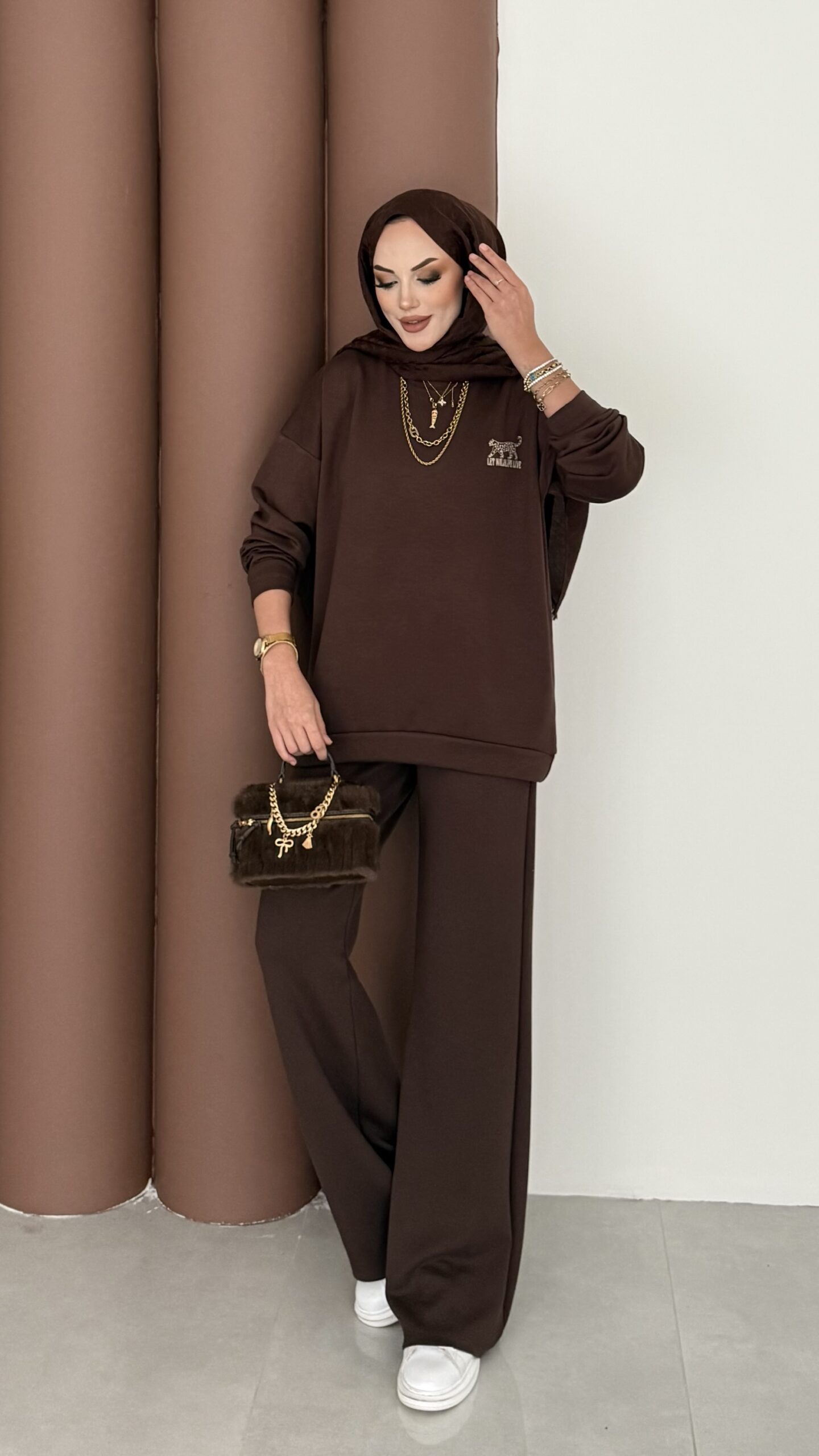 Logolu Premium Oysh İkili Takım |  