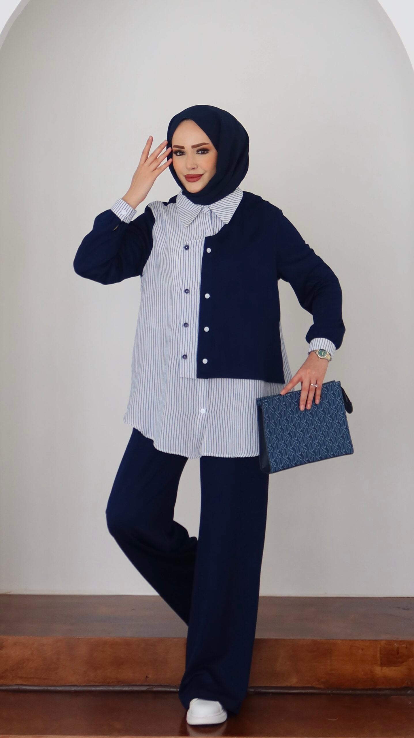 Garny Shirt Twist Muadil İkili Takım |  