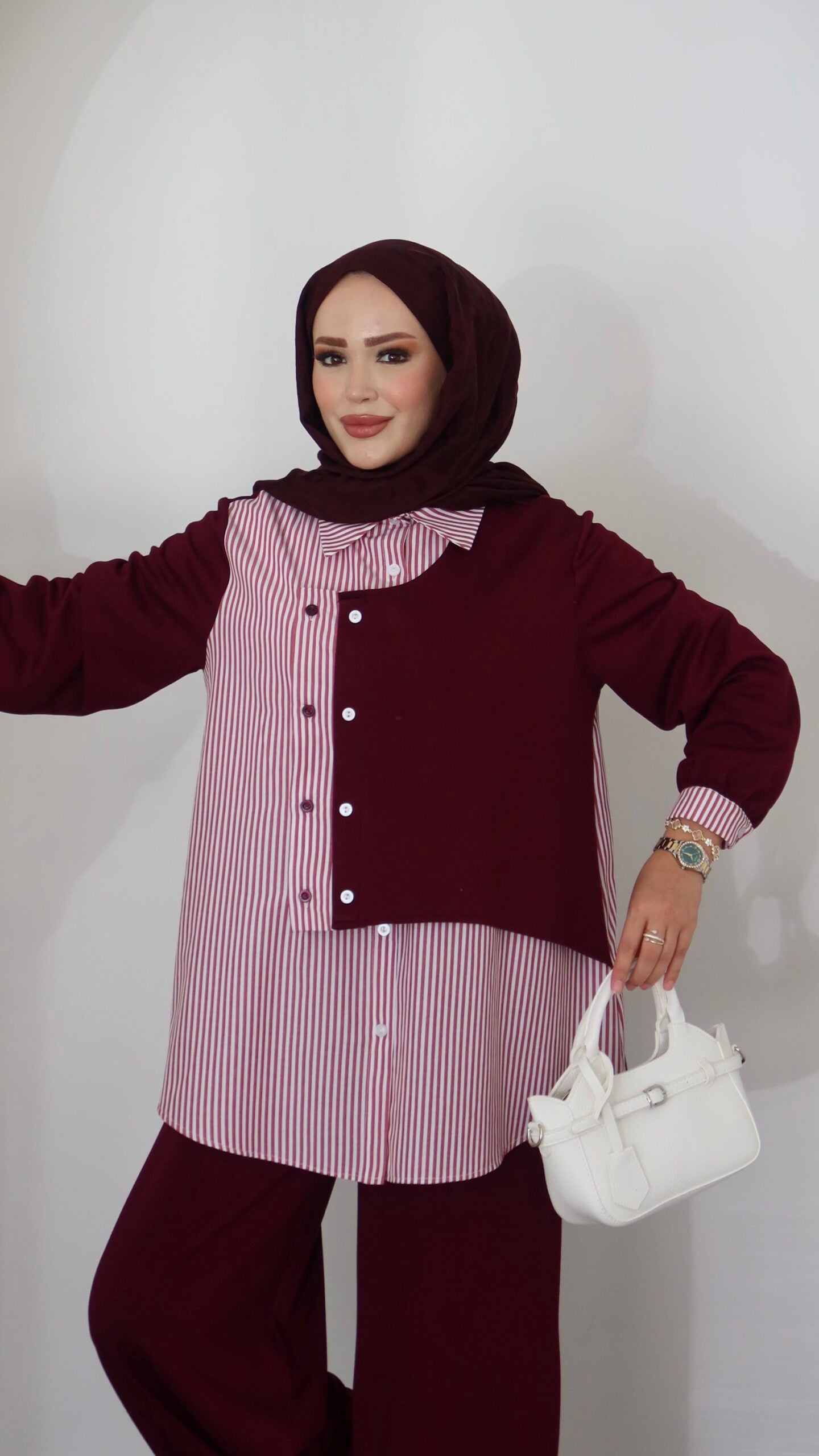 Garny Shirt Twist Muadil İkili Takım |  