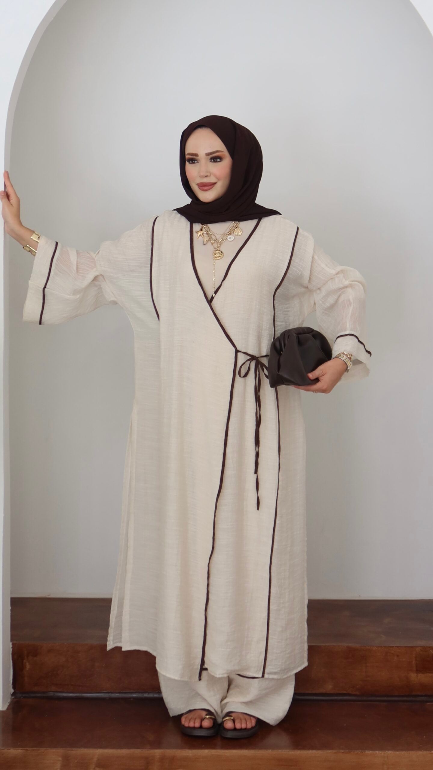 Beach Kimono İkili Takım |  