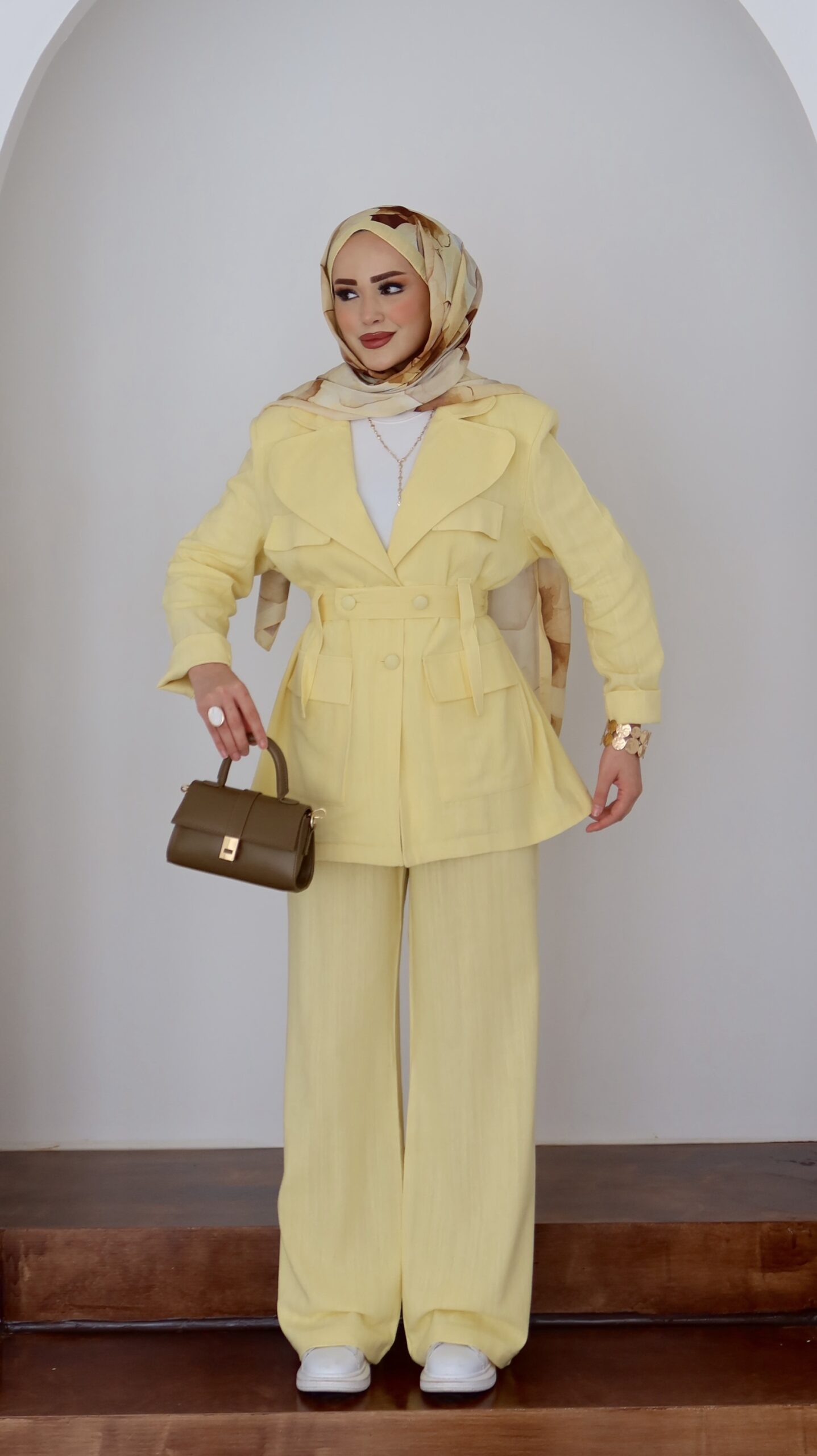Linen Premium Keten İkili Takım |  