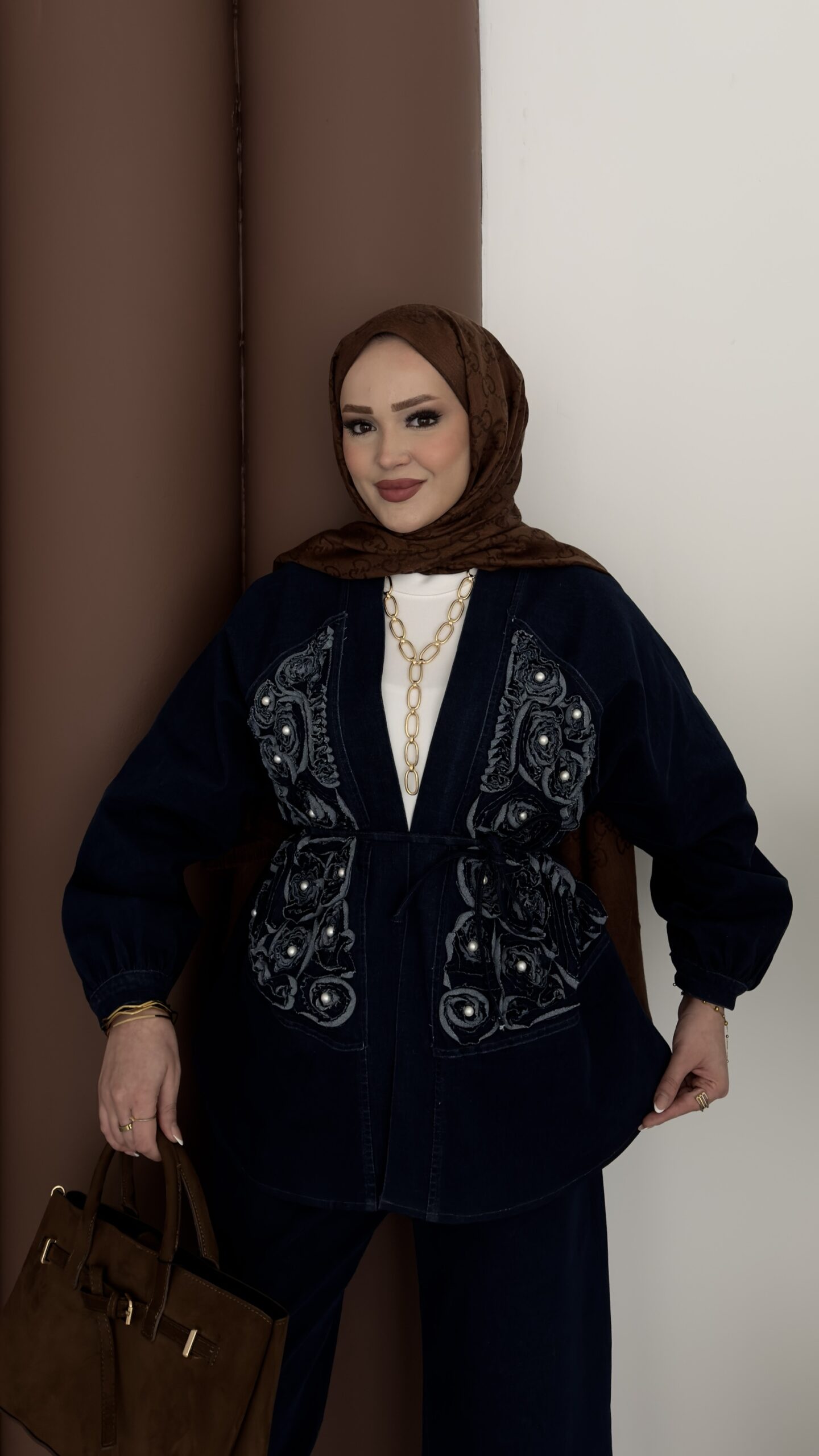 İnci Premium Denim İkili Takım |  