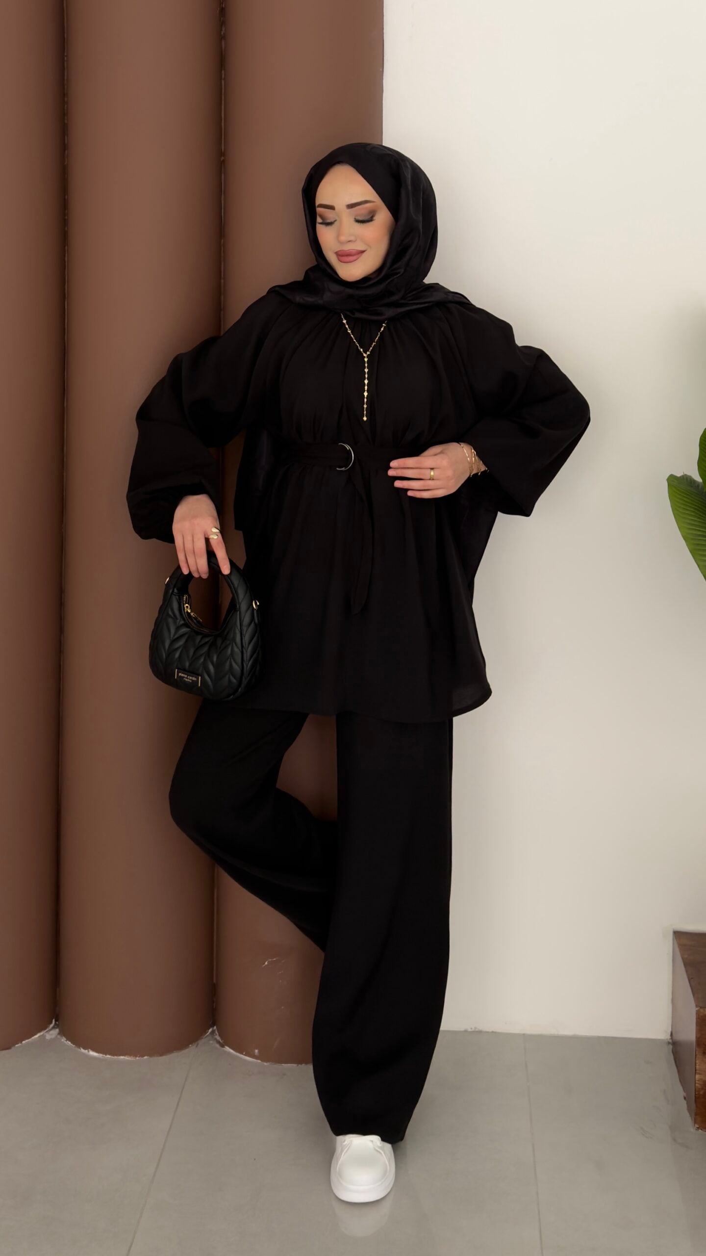 Casual Modal Kemerli İkili Takım |  