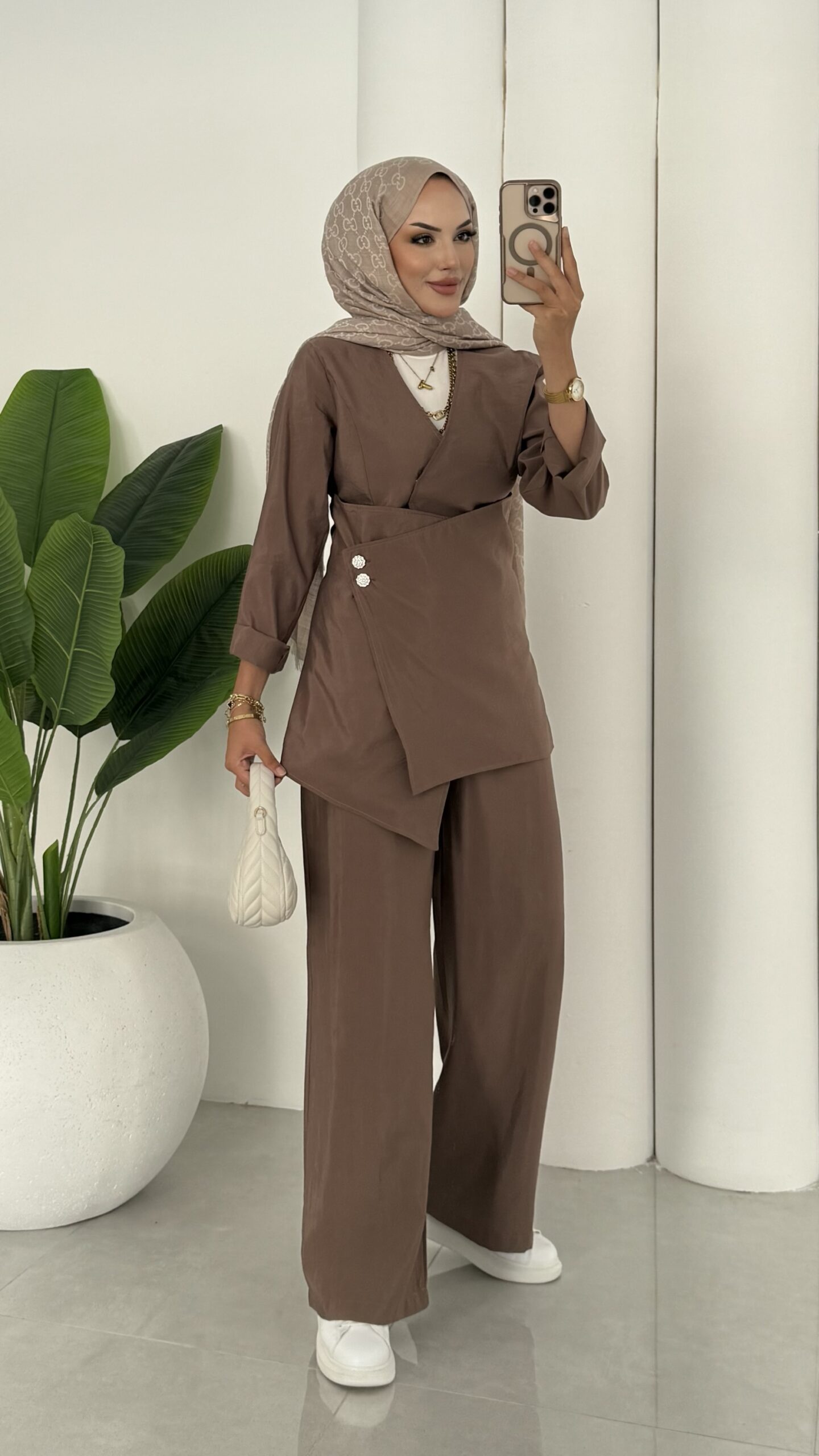 Fashion Premium Taşlı İkli Takım |  
